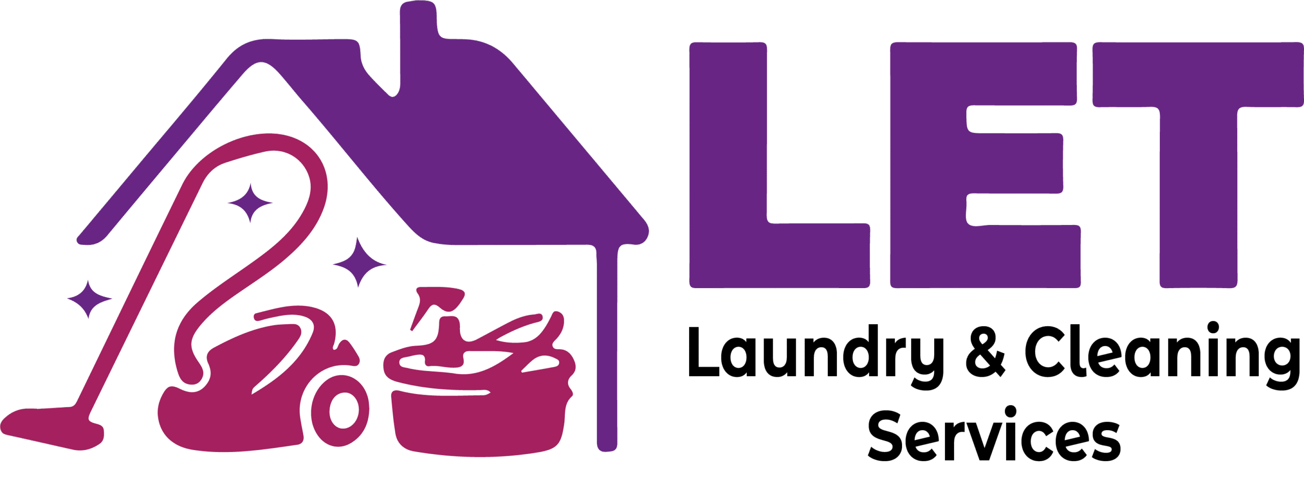 let clean laundry services logo